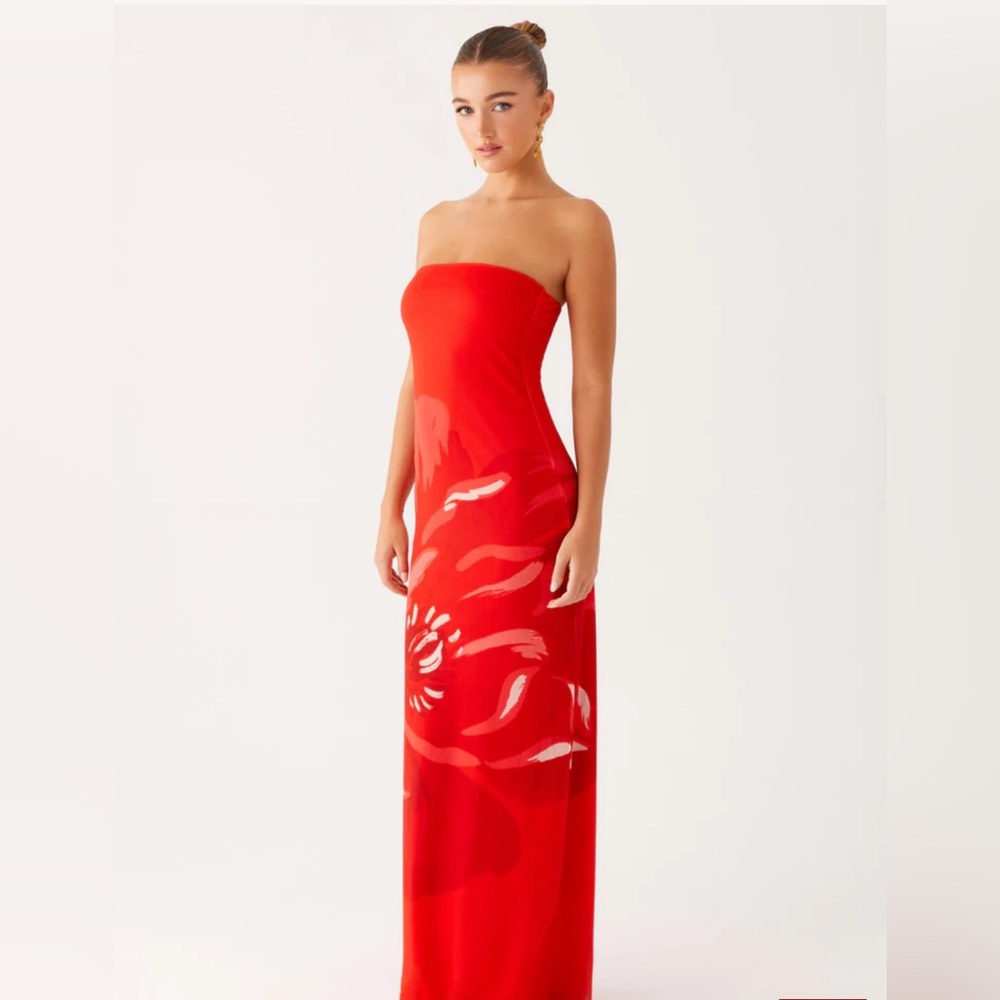 Fabian Maxi Dress - Red never worn BNWT - Picture 4 of 5